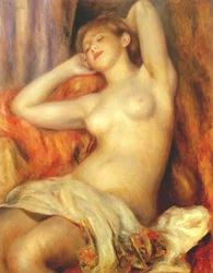 Mujer durmiendo Gabrielle Renard